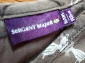 Robe Sergent Major 10 ans