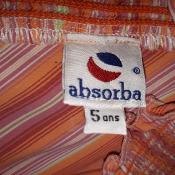 Robe Absorba 5 ans