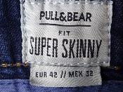Jean skinny Pull & Bear t42