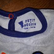 Pyjama Petit Béguin 12 mois