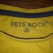 Tee shirt Pets Rock 14 ans