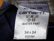 Pantalon Carhartt tXL